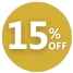 15% OFF - AÇÕES M25